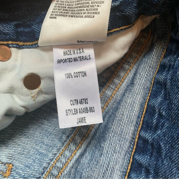 Agolde Jamie High Rise Jean - Picture 8 of 8